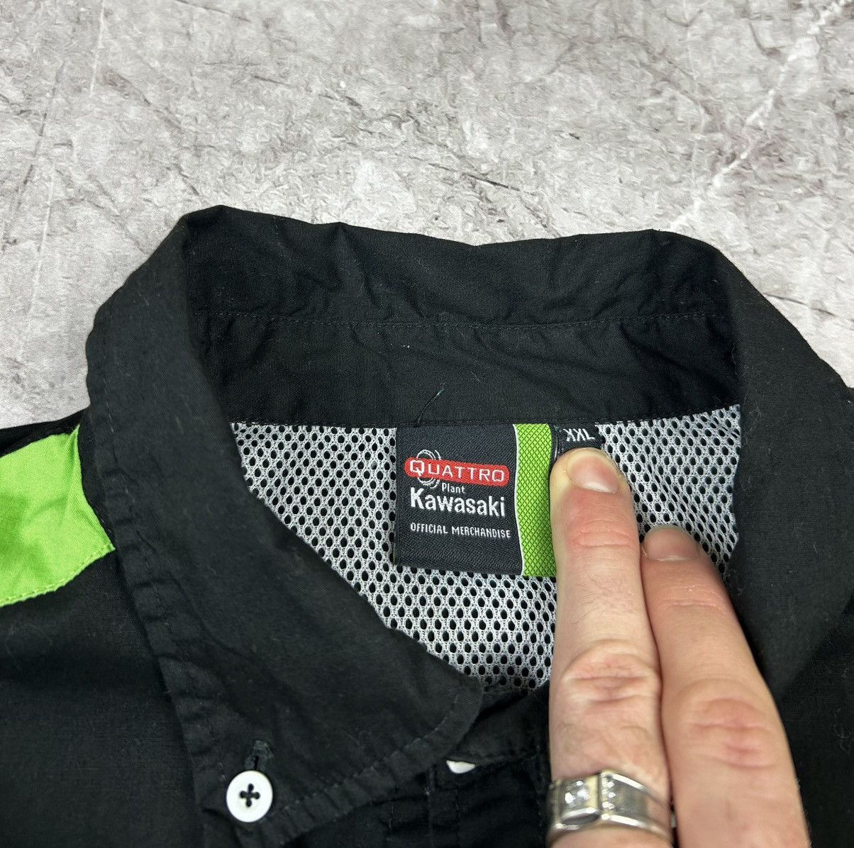 Formula 1 Kawasaki Vintage Racing Button Up Shirt Moto Size US XXL / EU 58 / 5 - 5 Thumbnail