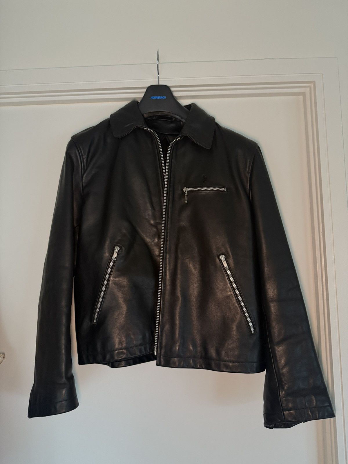 Stussy STUSSY LEATHER BING JACKET Size US S / EU 44-46 / 1 - 1 Thumbnail