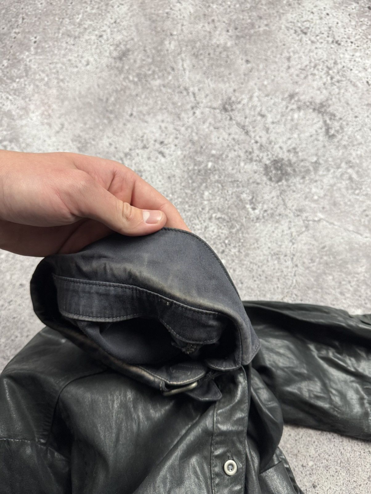 Diesel Diesel Junya Watanabe Style Buckle Collar Cropped Leather Size US M / EU 48-50 / 2 - 9 Thumbnail