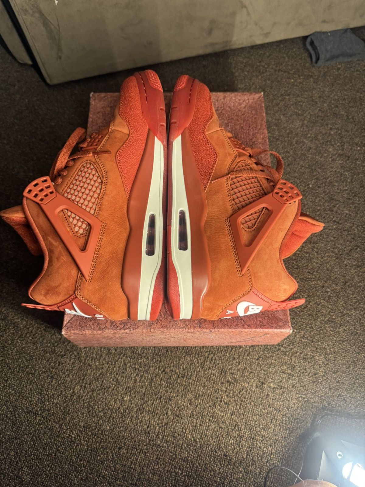 Nike Air Jordan 4 Retro OG SP Nigel Sylvester Brick by Brick Size US 10.5 / EU 43-44 - 3 Thumbnail