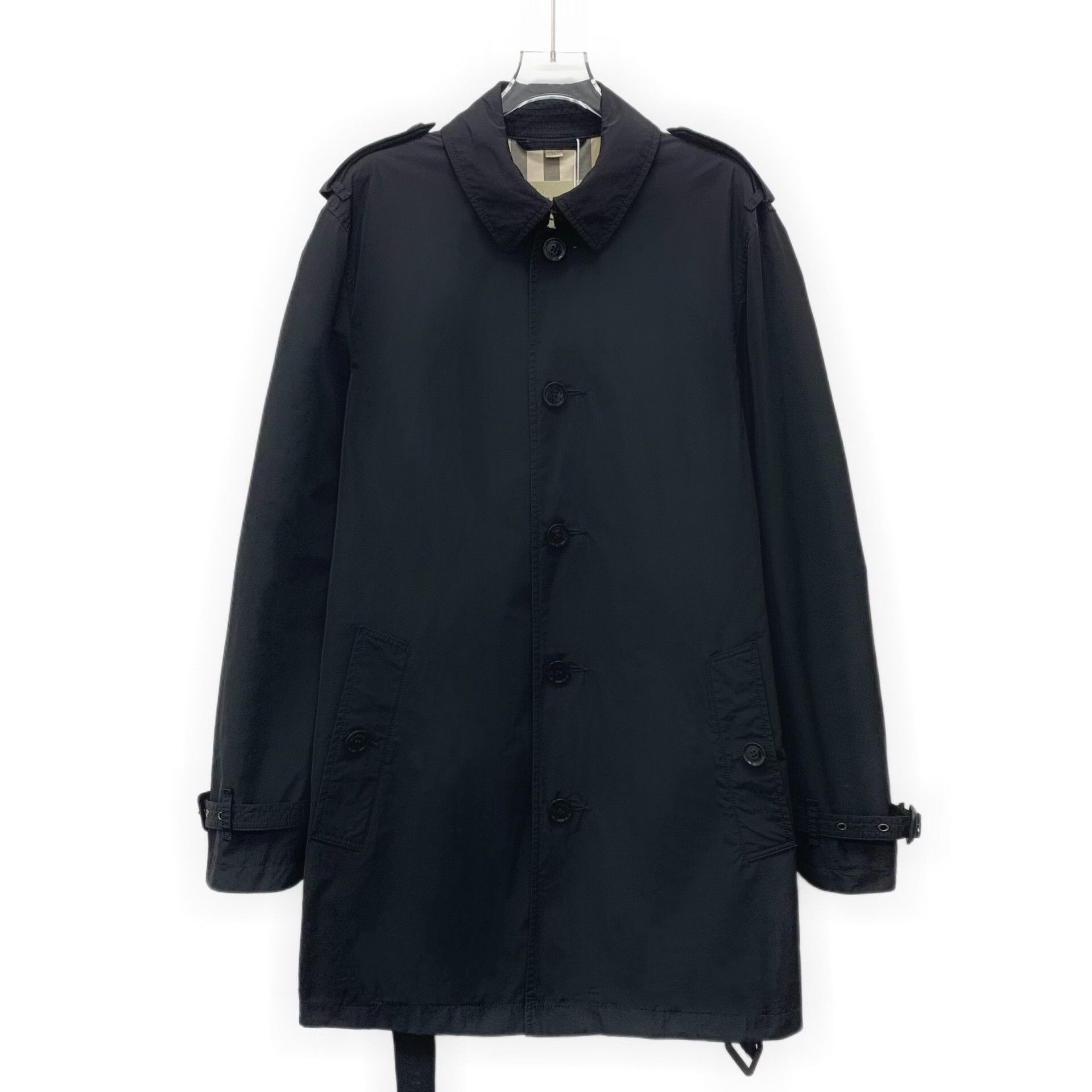 Burberry Burberry Cotton Black Light Jacket M Men Size US M / EU 48-50 / 2 - 1 Thumbnail