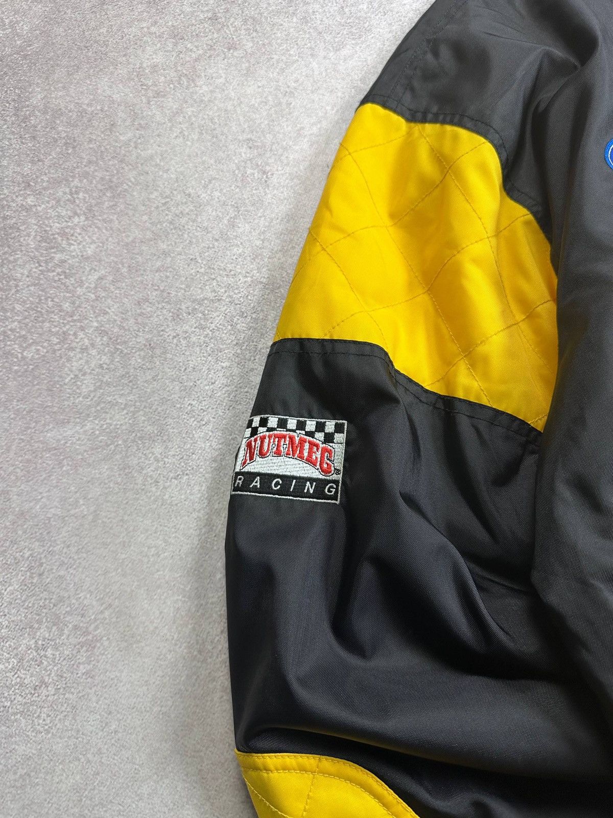 Nutmeg Vintage Nutmeg Mills Nascar Ford Wallace Racing Jacket L Size US L / EU 52-54 / 3 - 5 Thumbnail