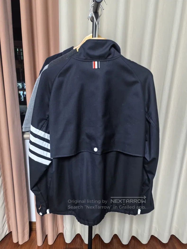 Thom Browne Thom Browne Double-Zip Jacket Dark Blue Size US S / EU 44-46 / 1 - 2 Thumbnail