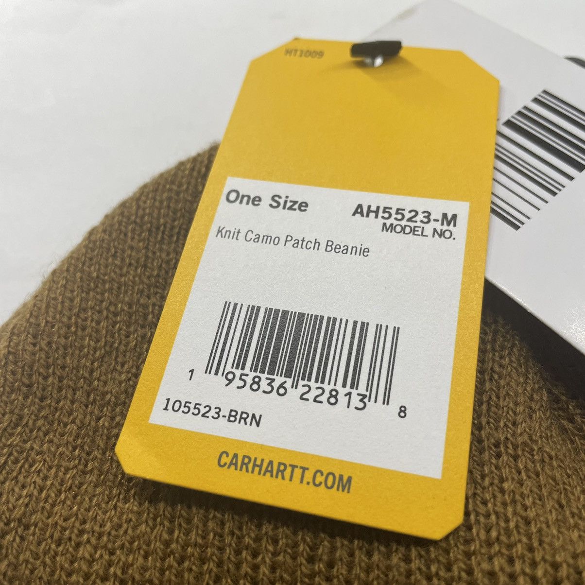 Carhartt × Carhartt Wip CARRHARTT BEANIE - 50th Anniversary Camo Patch Beanie Size ONE SIZE - 6 Thumbnail