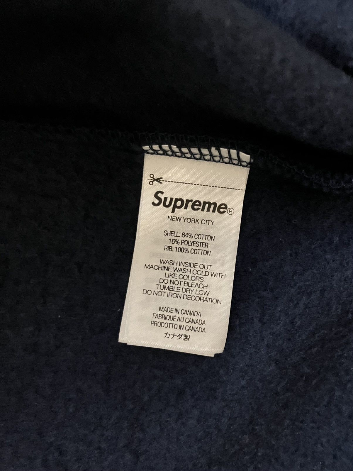 Supreme Supreme Devil S Logo Hooded Sweatshirt ‘Stripe’ Size US S / EU 44-46 / 1 - 6 Thumbnail