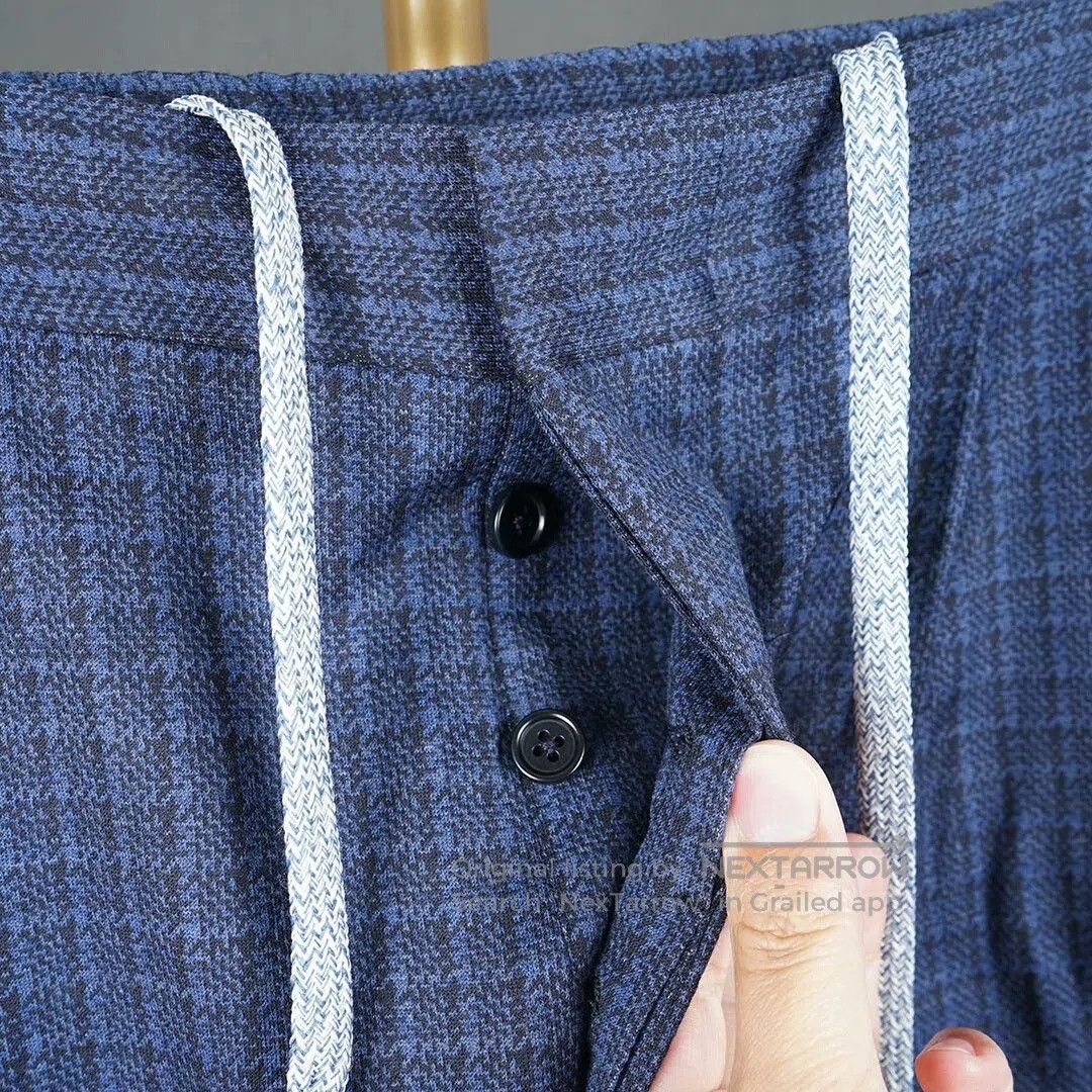 Kiton Kiton Designer Pants with Elastic Waistband. Size US 34 / EU 50 - 7 Thumbnail