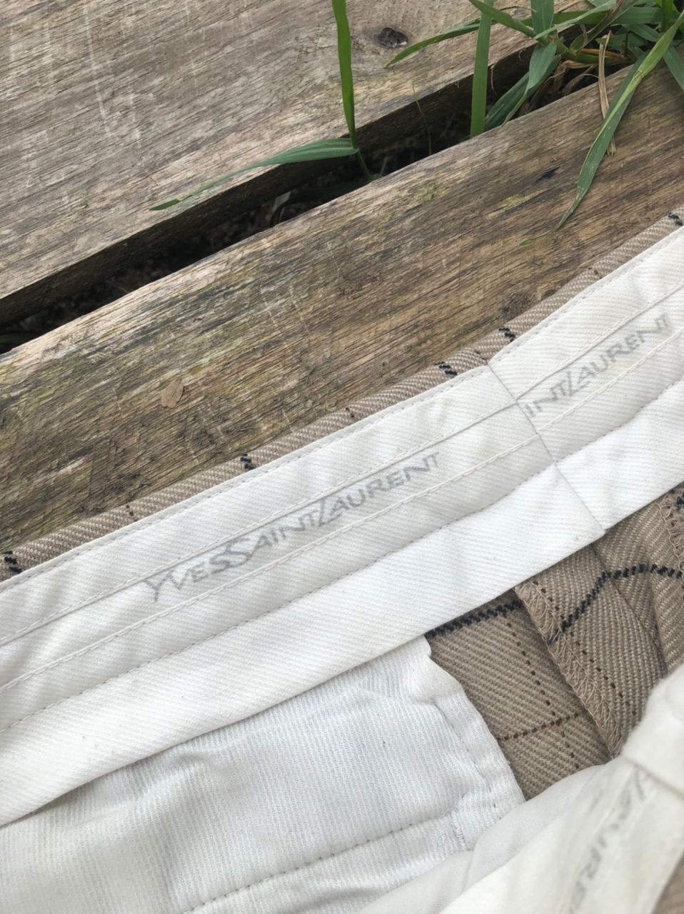 Vintage × Yves Saint Laurent Vintage YSL Yves Saint Laurent Wool Pants Size US 34 / EU 50 - 7 Thumbnail