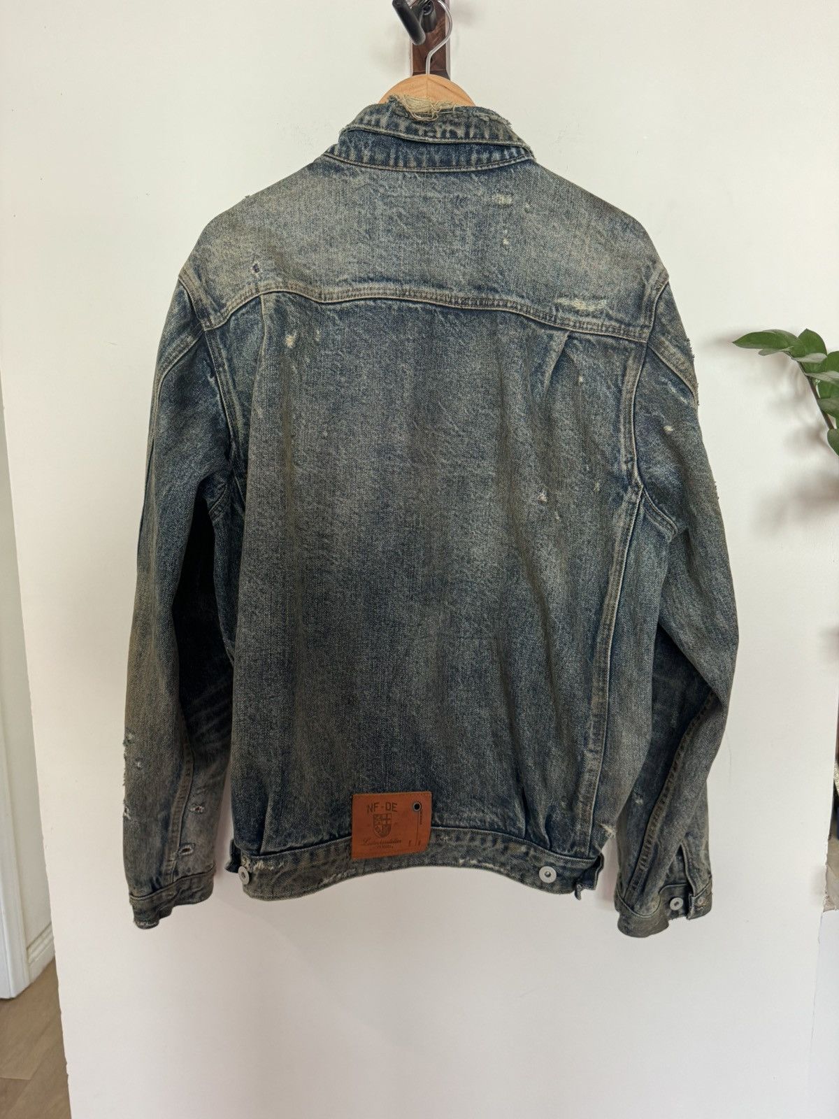 No Faith Studios Denim Zip Jacket Size US L / EU 52-54 / 3 - 5 Thumbnail