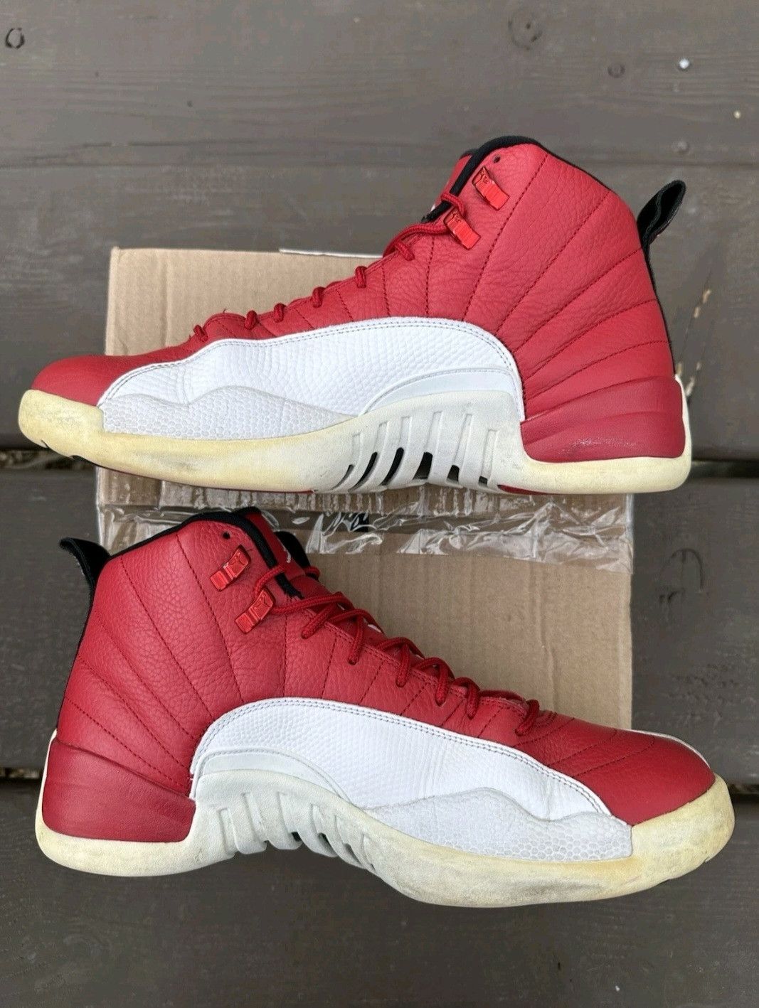 Jordan Brand Nike Air Jordan Retro 12 Alternate Gym Red Size 12 Men Size US 12 / EU 45 - 3 Thumbnail