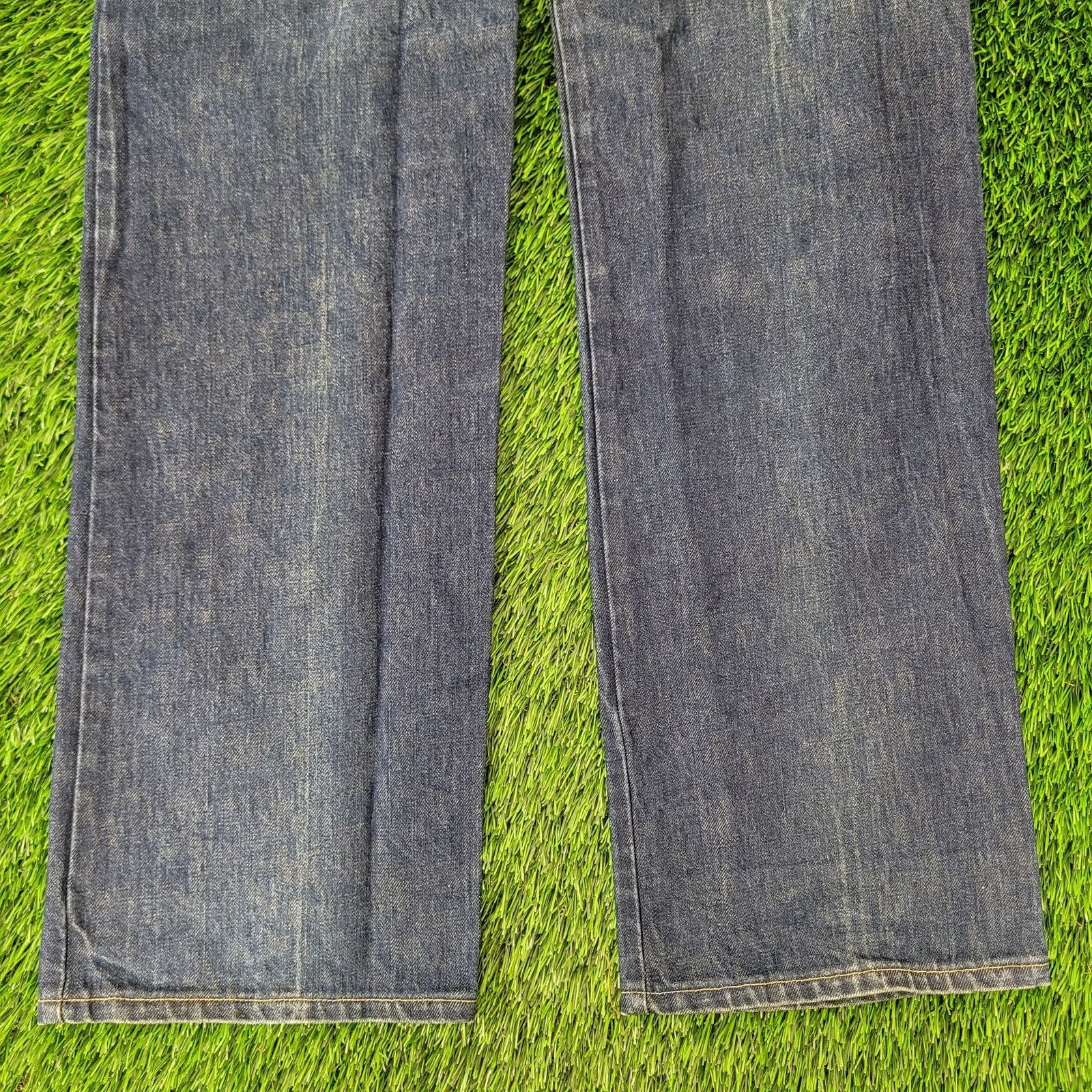 Lee Vintage 60s LEE Bootcut Jeans 36x34 Creased TALON Dark-Wash Size US 36 / EU 52 - 19 Thumbnail