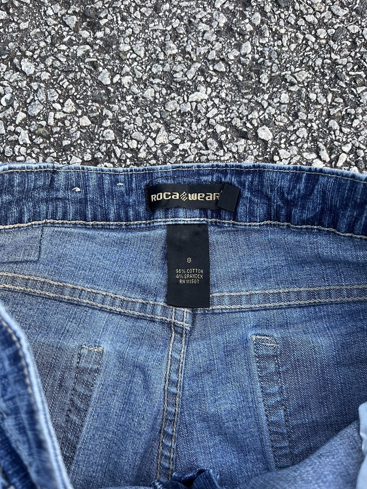 Japanese Brand × Rocawear × Vintage 90s ROCAWEAR Denim Jeans Size 30" / US 8 / IT 44 - 6 Thumbnail