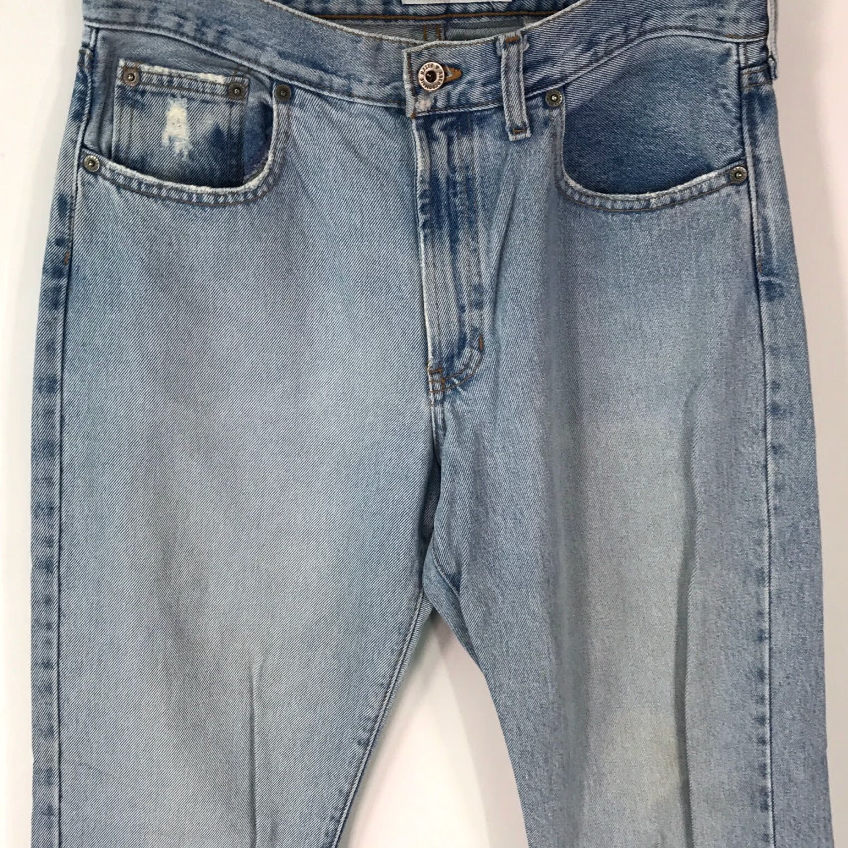 Abercrombie & Fitch Abercrombie & Fitch Women Jeans Bootcut Denim Blue Size 6 Mid Rise 32 In Inseam 31 In 5-Pocket Comfort Pockets Heather? Size 28" / US 6 / IT 42 - 3 Thumbnail