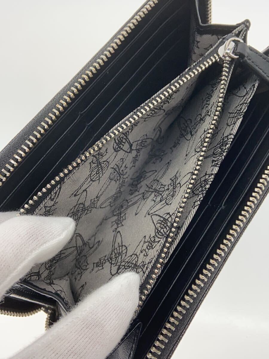 Vivienne Westwood Vivienne Westwood Plain Lthr Long Wallet Black Size ONE SIZE - 5 Thumbnail