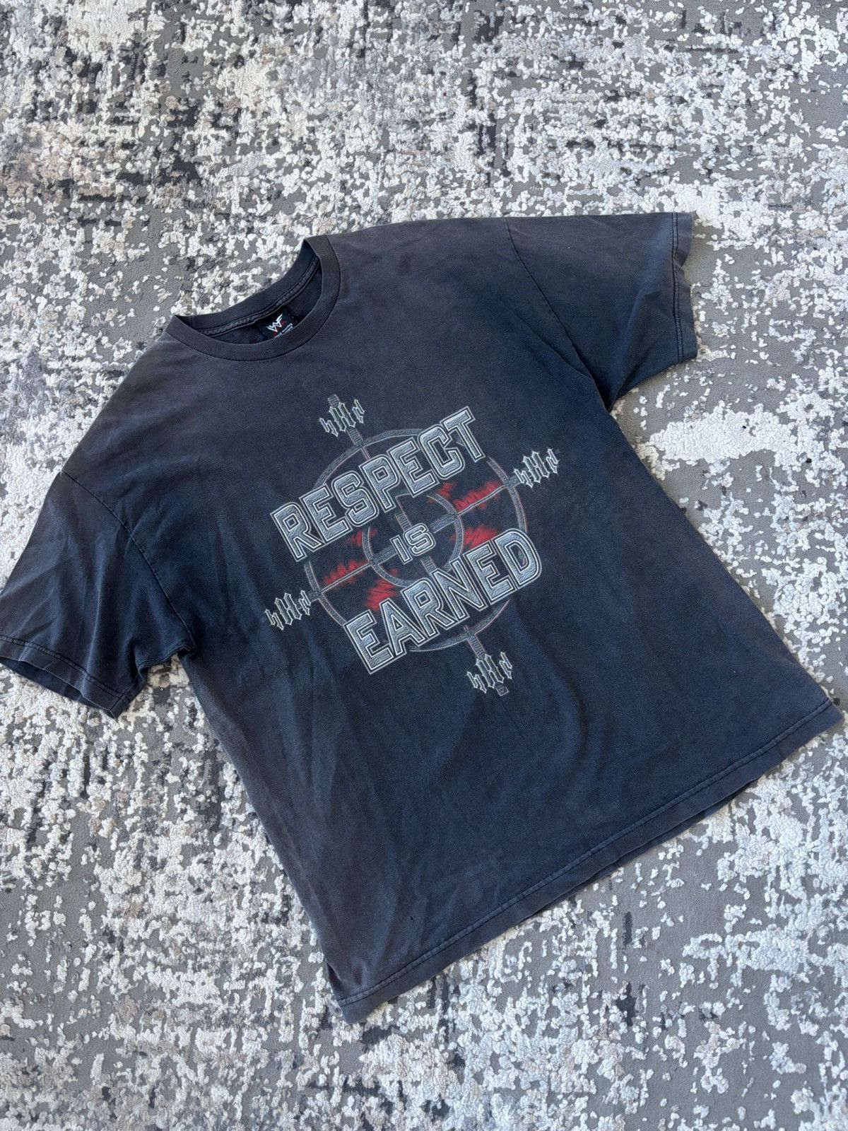 WWF Vintage 2001 Triple H Respect is Earned tee Size US XL / EU 56 / 4 - 1 Thumbnail