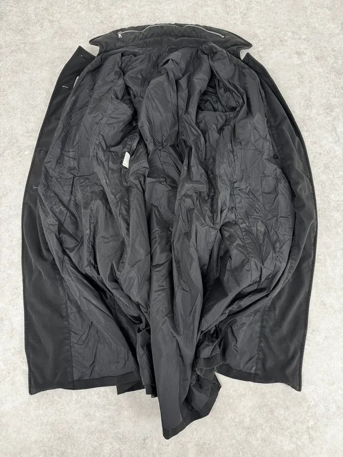 Prada 2000s Prada Black Nylon Multi-Pocket Classy Trench Coat Size US M / EU 48-50 / 2 - 9 Thumbnail