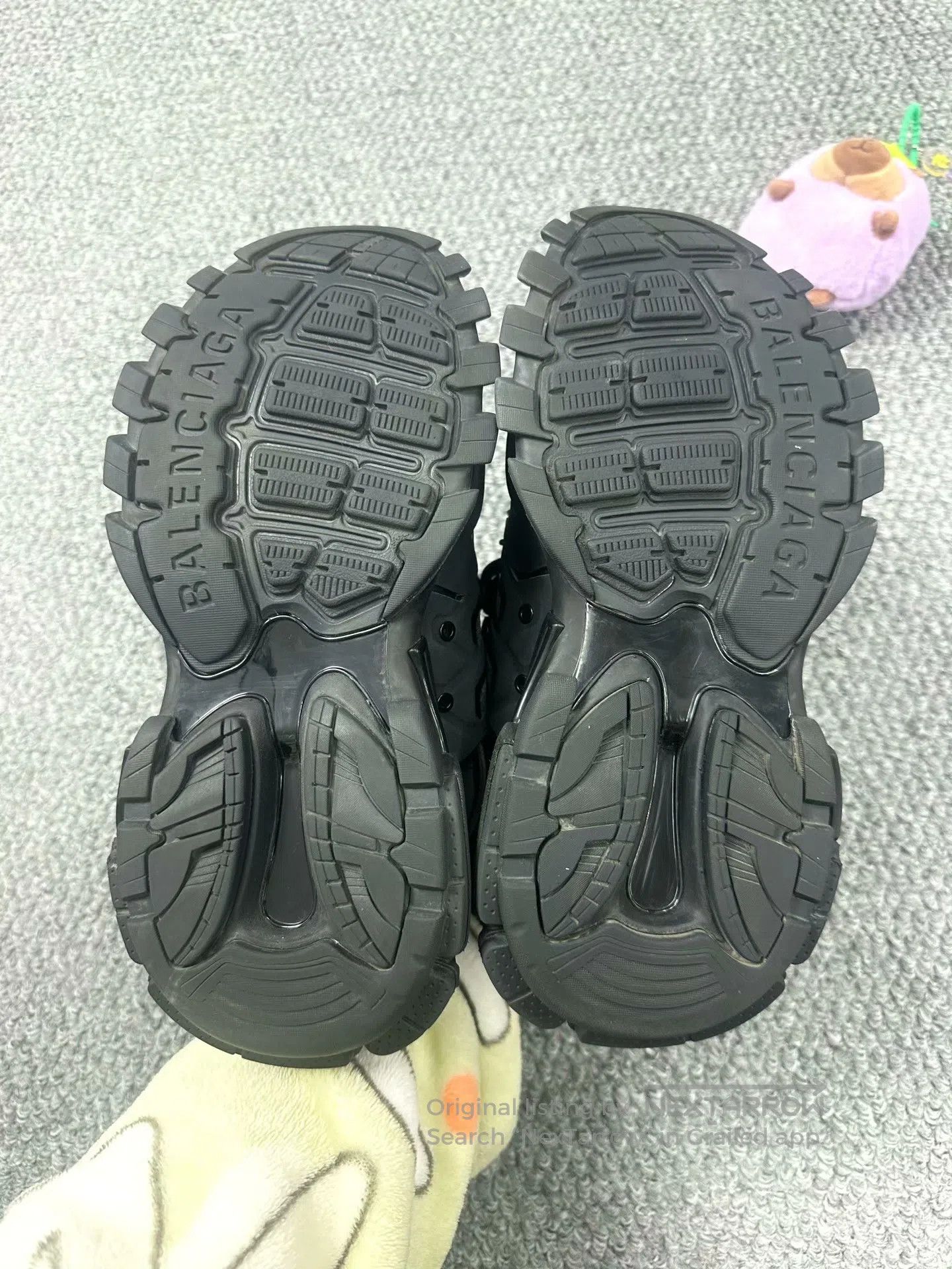 Balenciaga Balenciaga Black Track Dad Shoes| Size US 5 / EU 37 - 5 Thumbnail