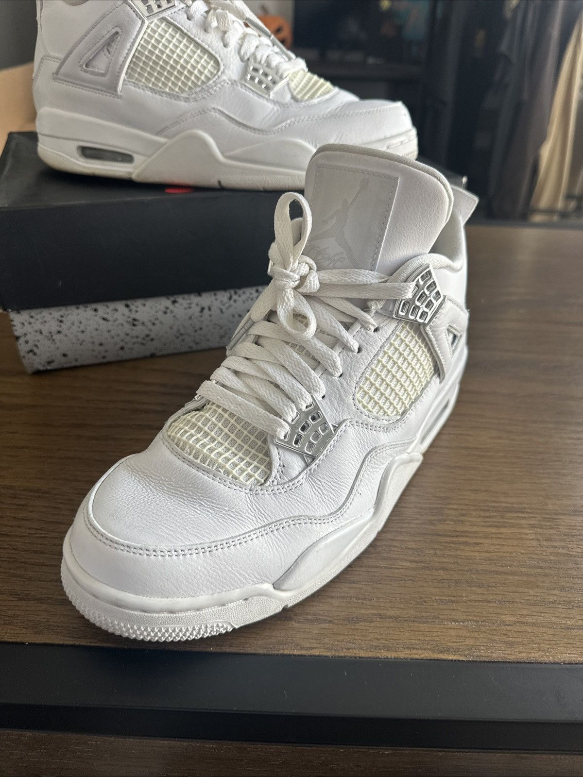 Jordan Brand Jordan Retro 4 Pure Money Size US 9 / EU 42 - 11 Thumbnail