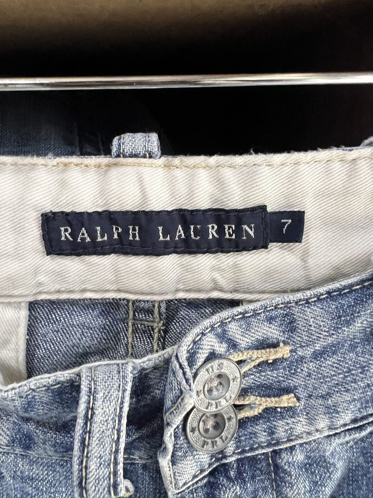 Ralph Lauren 🔥Ralph Lauren Wide Leg Denim Size 28" / US 6 / IT 42 - 16 Thumbnail