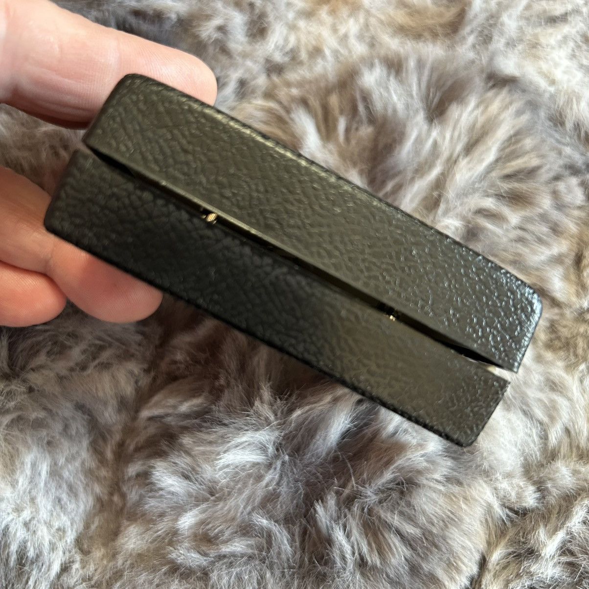 Vintage Gentleman black enamel silver cuff links tie bar boxed set Size ONE SIZE - 6 Thumbnail