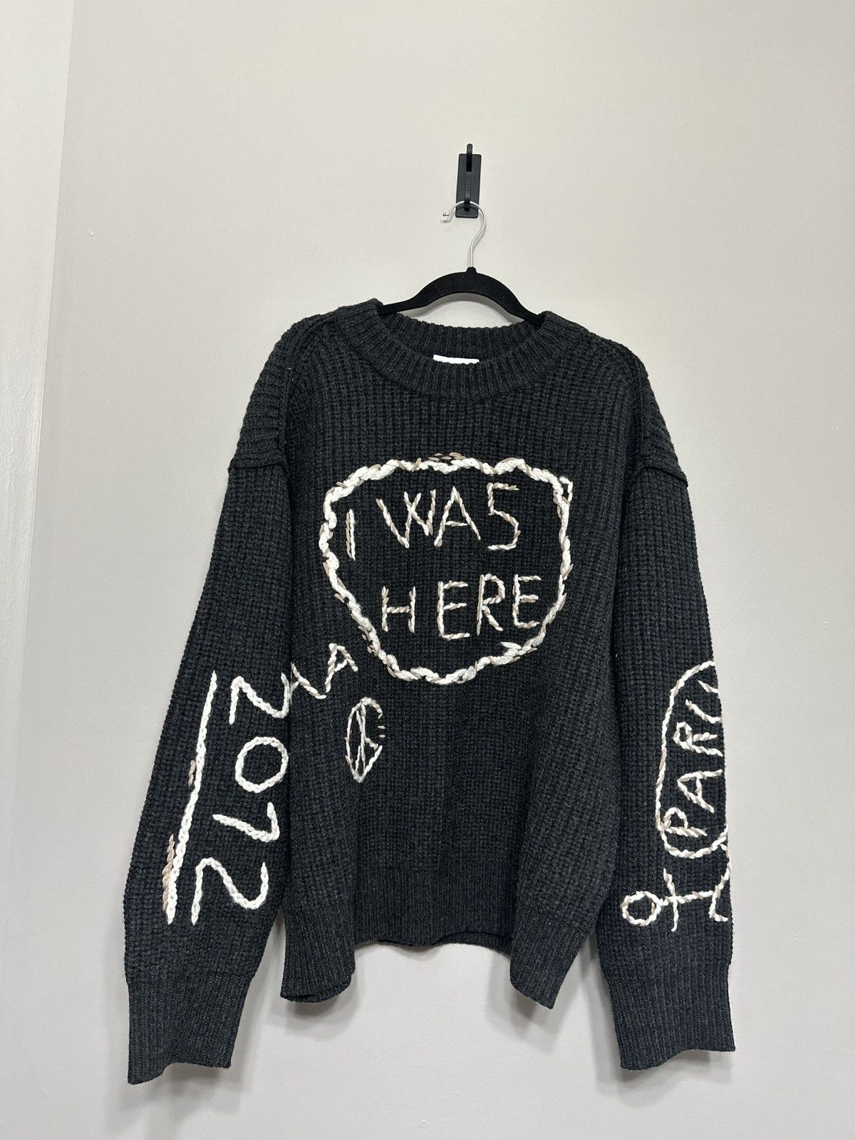 Etudes ETUDES STUDIO REGARD GRAFITTI WOOL JUMPER Size US L / EU 52-54 / 3 - 1 Thumbnail