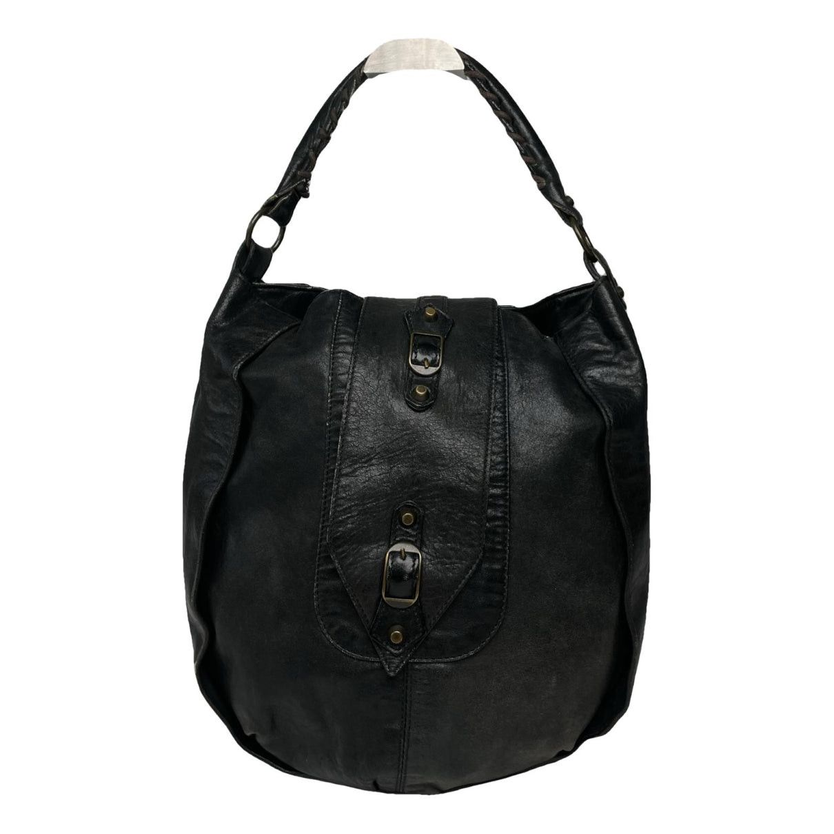 Balenciaga City Black Leather Handbag Size ONE SIZE - 1 Thumbnail