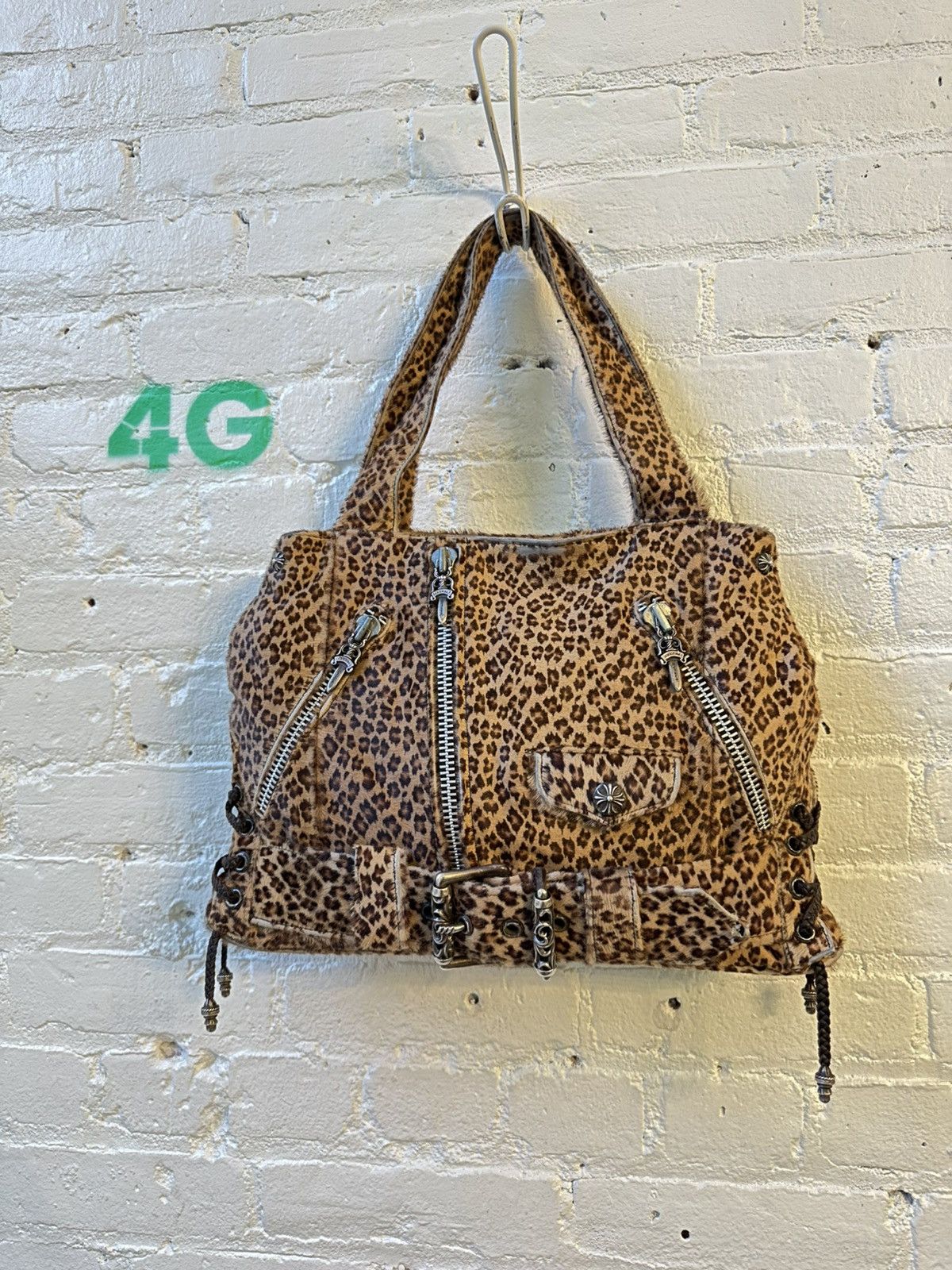 Chrome Hearts CHROME HEARTS CHEETAH JJ DEAN BAG Size ONE SIZE - 2 Thumbnail
