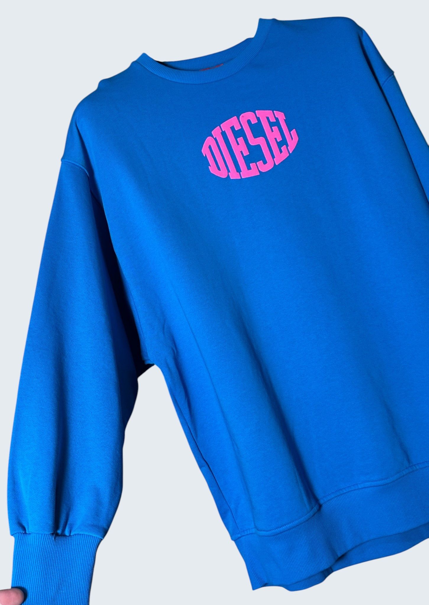 Diesel Blue sweatshirt Size M / US 6-8 / IT 42-44 - 3 Thumbnail