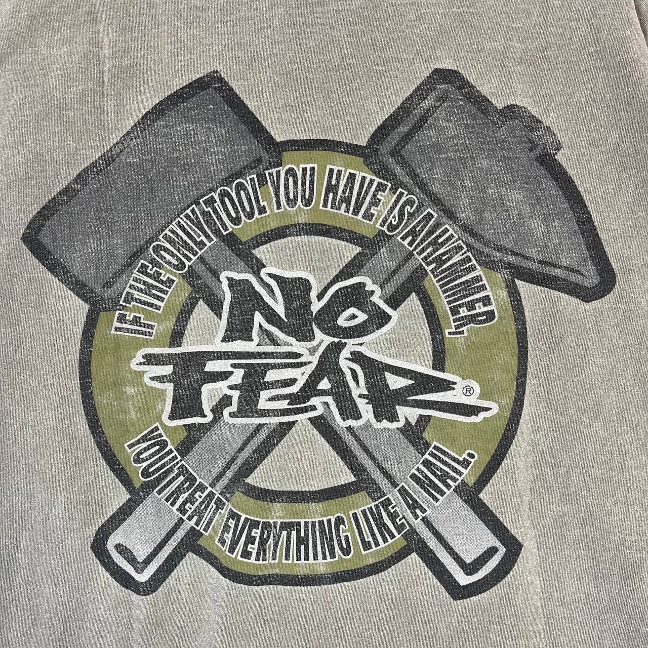 No Fear No Fear Vintage Graphic T Shirt Made In Usa Cotton Size XL Size US XL / EU 56 / 4 - 2 Thumbnail