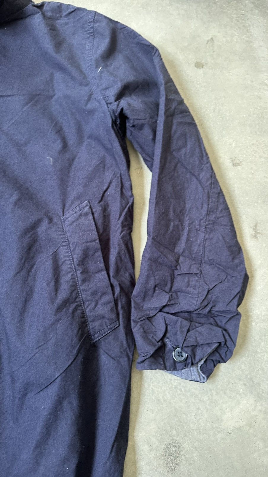 Japanese Brand D.M.G. BY DOMINGO INDIGO BUTTON UP JACKET Size US M / EU 48-50 / 2 - 5 Thumbnail