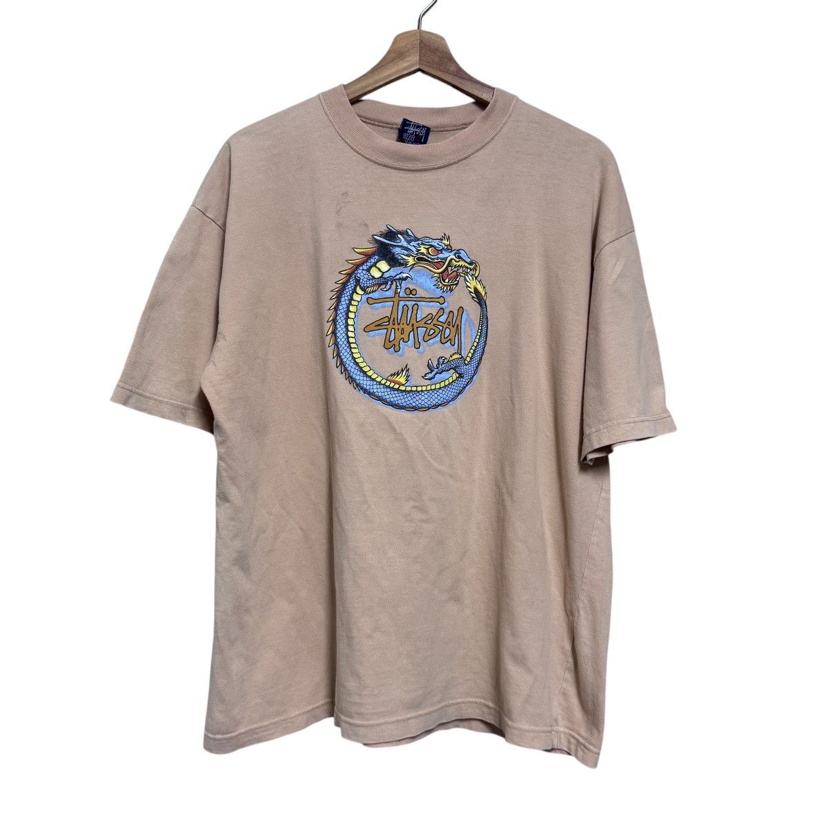 Stussy Vintage 90s Stussy Dragon Shirt Size US M / EU 48-50 / 2 - 1 Thumbnail