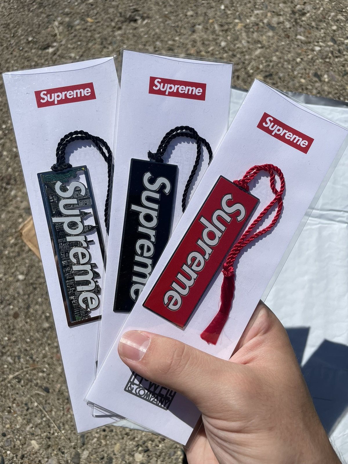 Supreme Supreme X David & Howell Metal Bookmark Set | Grailed