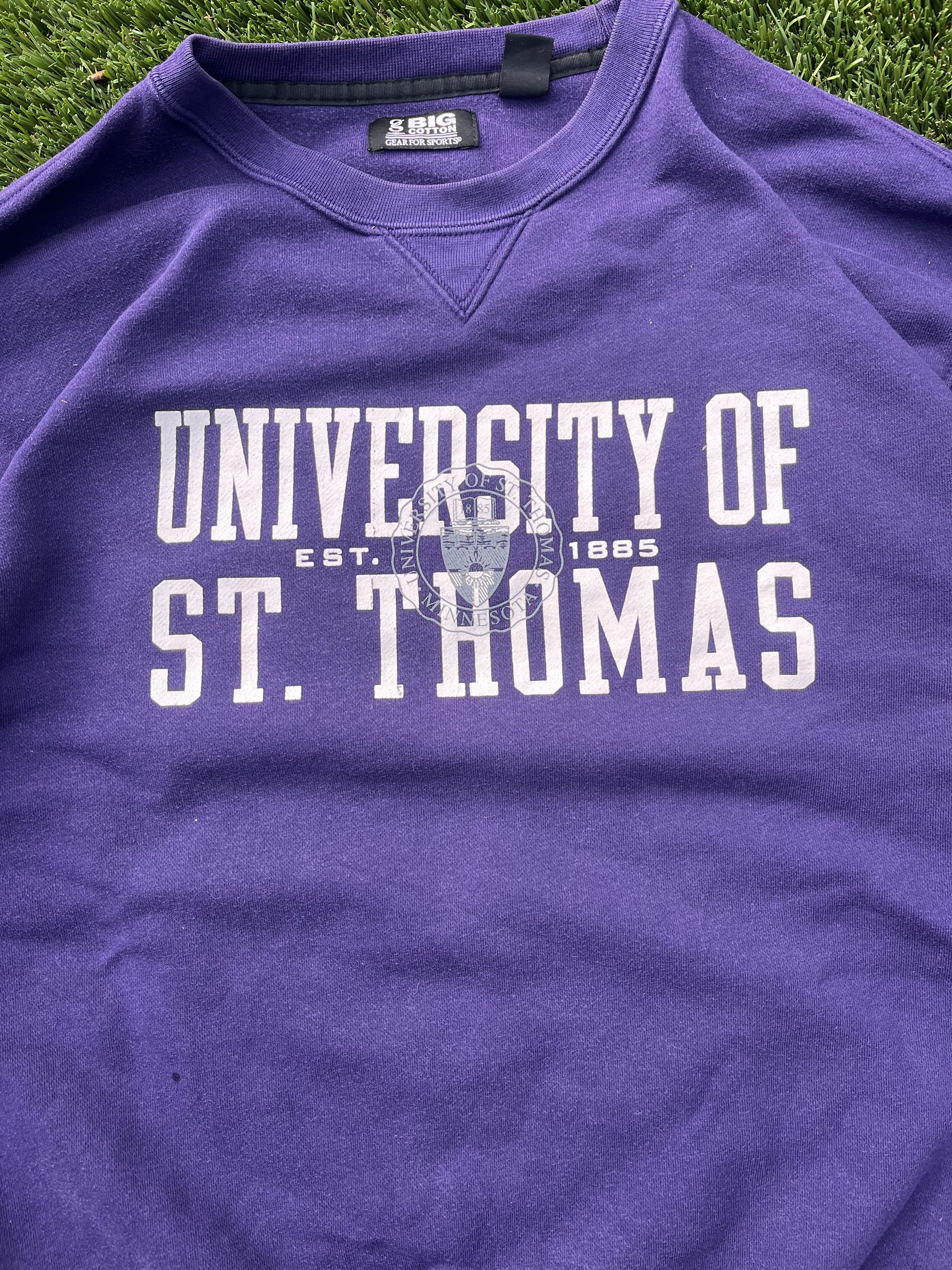 Vintage Vintage University of St. Thomas sweatshirt Size US XL / EU 56 / 4 - 2 Thumbnail