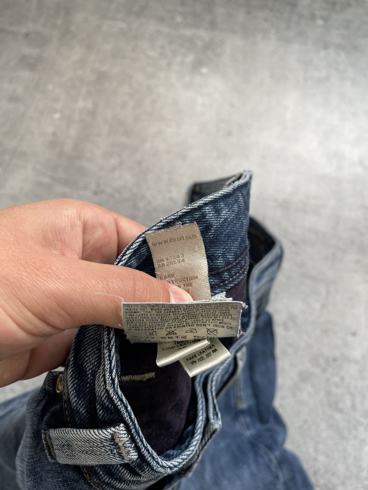 Diesel × Vintage Vintage Diesel Baggy Jeans Y2K Size US 36 / EU 52 - 7 Thumbnail