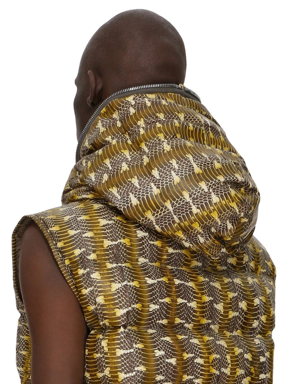 Rick Owens Rick Owens FW23 SEALED VEST PYTHON SNAKESKIN Size US L / EU 52-54 / 3 - 3 Thumbnail