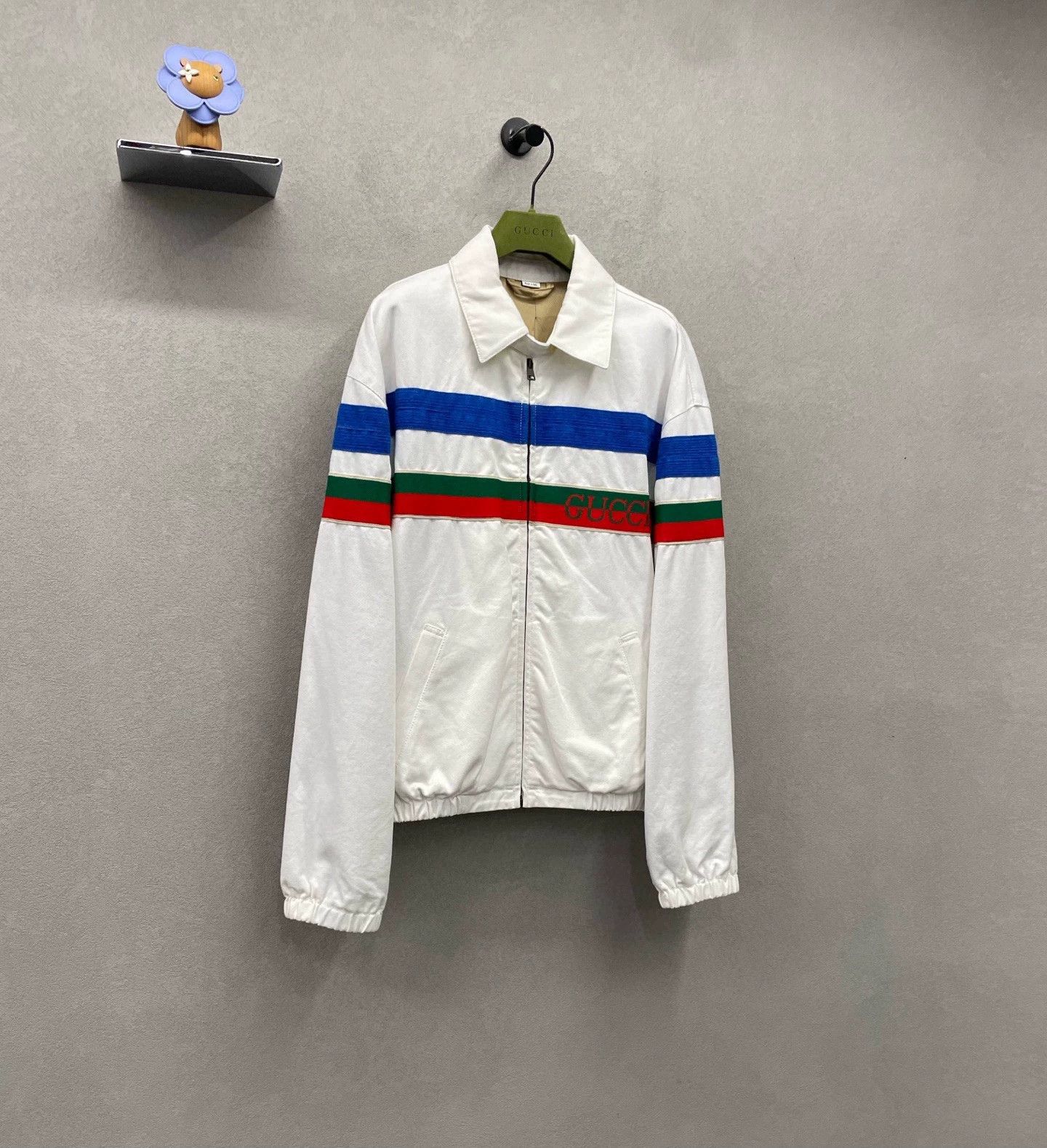 Gucci white striped Gucci jacket size 44 Size US S / EU 44-46 / 1 - 3 Thumbnail