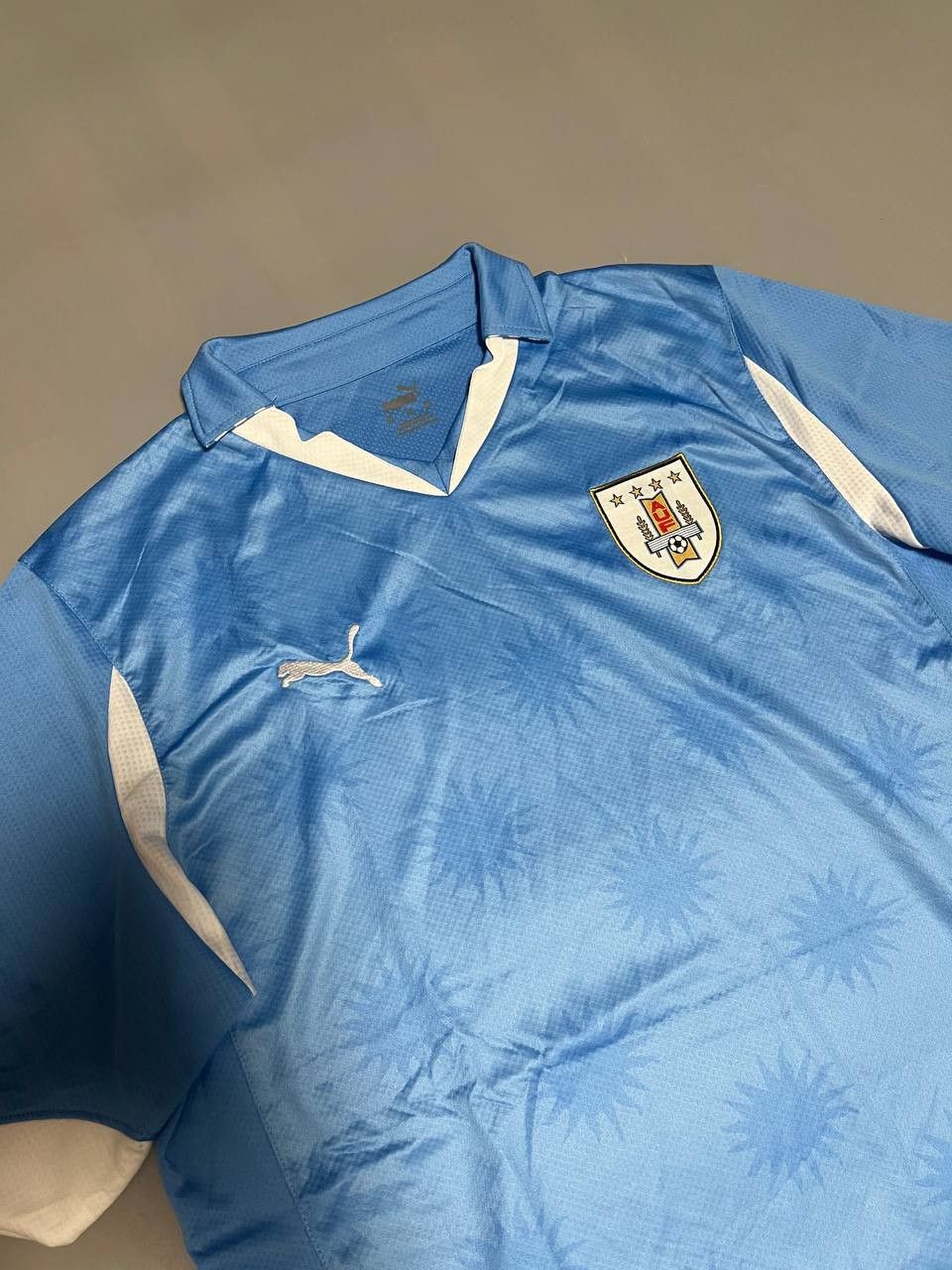 Puma Uruguay Puma Home Jersey 2010-2012 Size US XXL / EU 58 / 5 - 4 Thumbnail