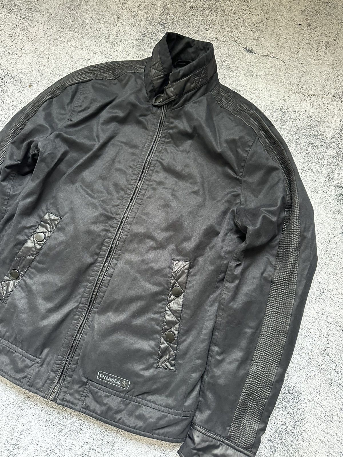 Diesel Diesel Biker Zip Jacket Black Size US S / EU 44-46 / 1 - 6 Thumbnail