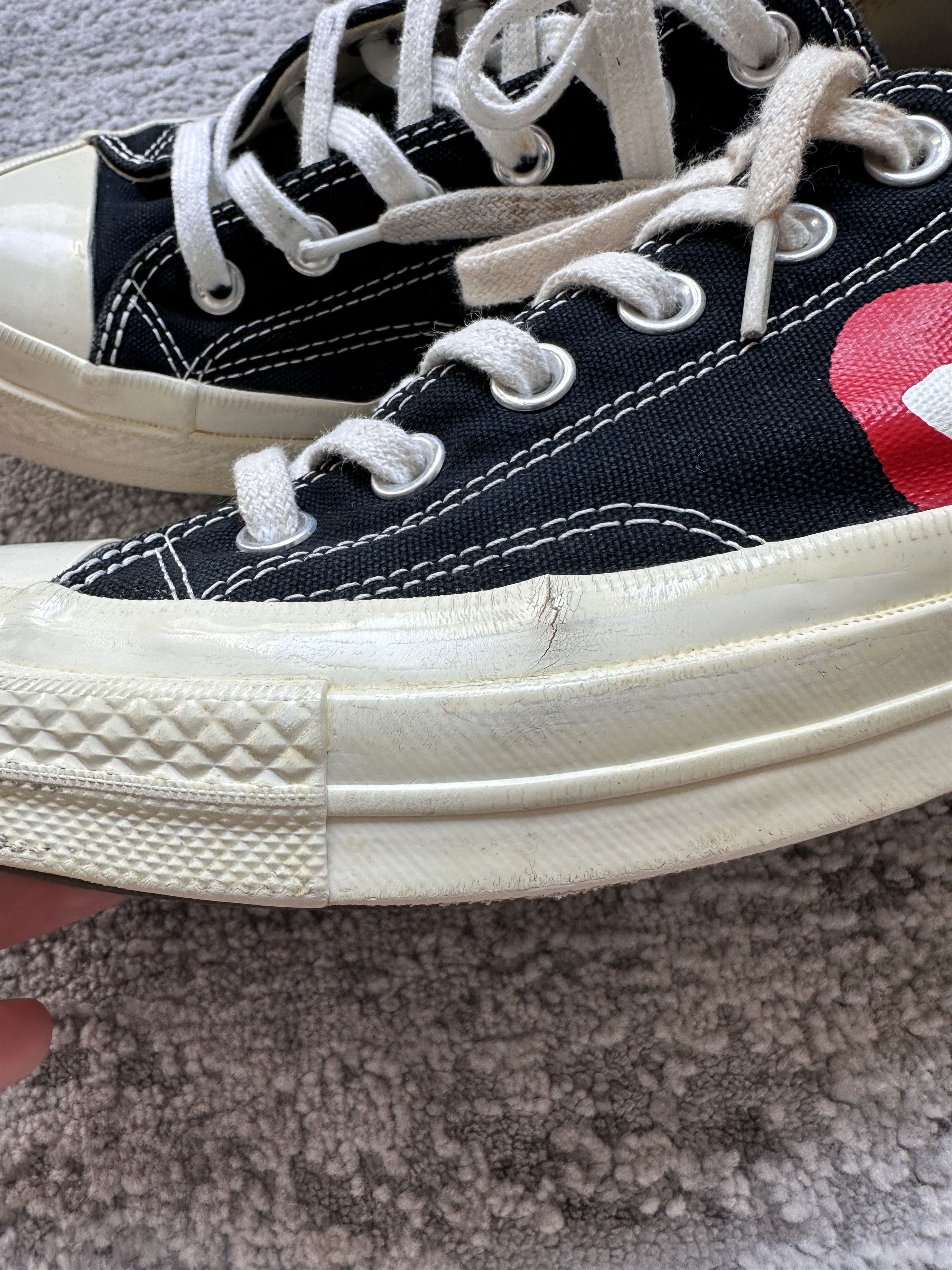 Comme des Garcons PLAY × Converse Converse Play sneakers Size US 7 / EU 40 - 5 Thumbnail