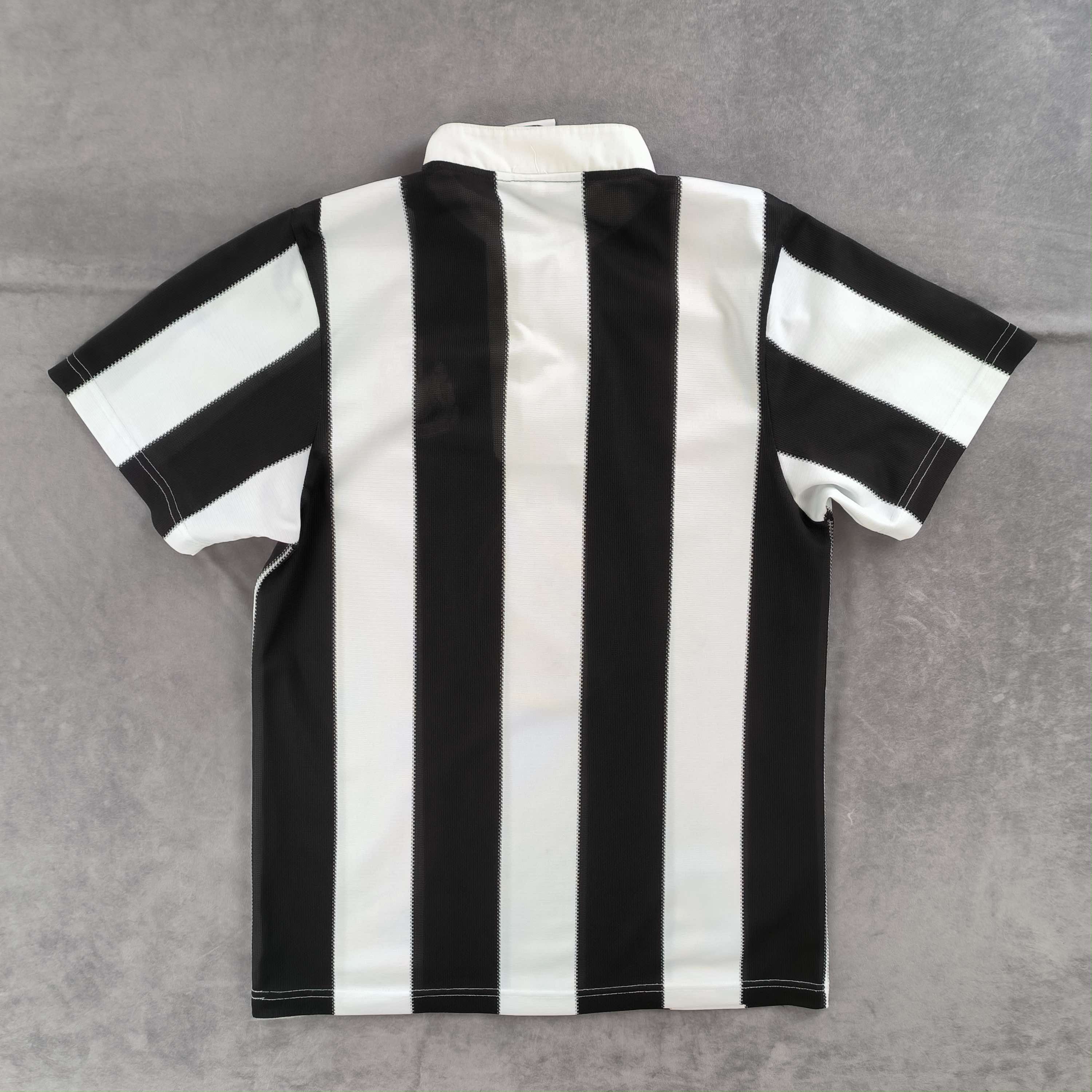 Other Newcastle United 95-97 Score Draw home retro football jersey Size US M / EU 48-50 / 2 - 2 Thumbnail