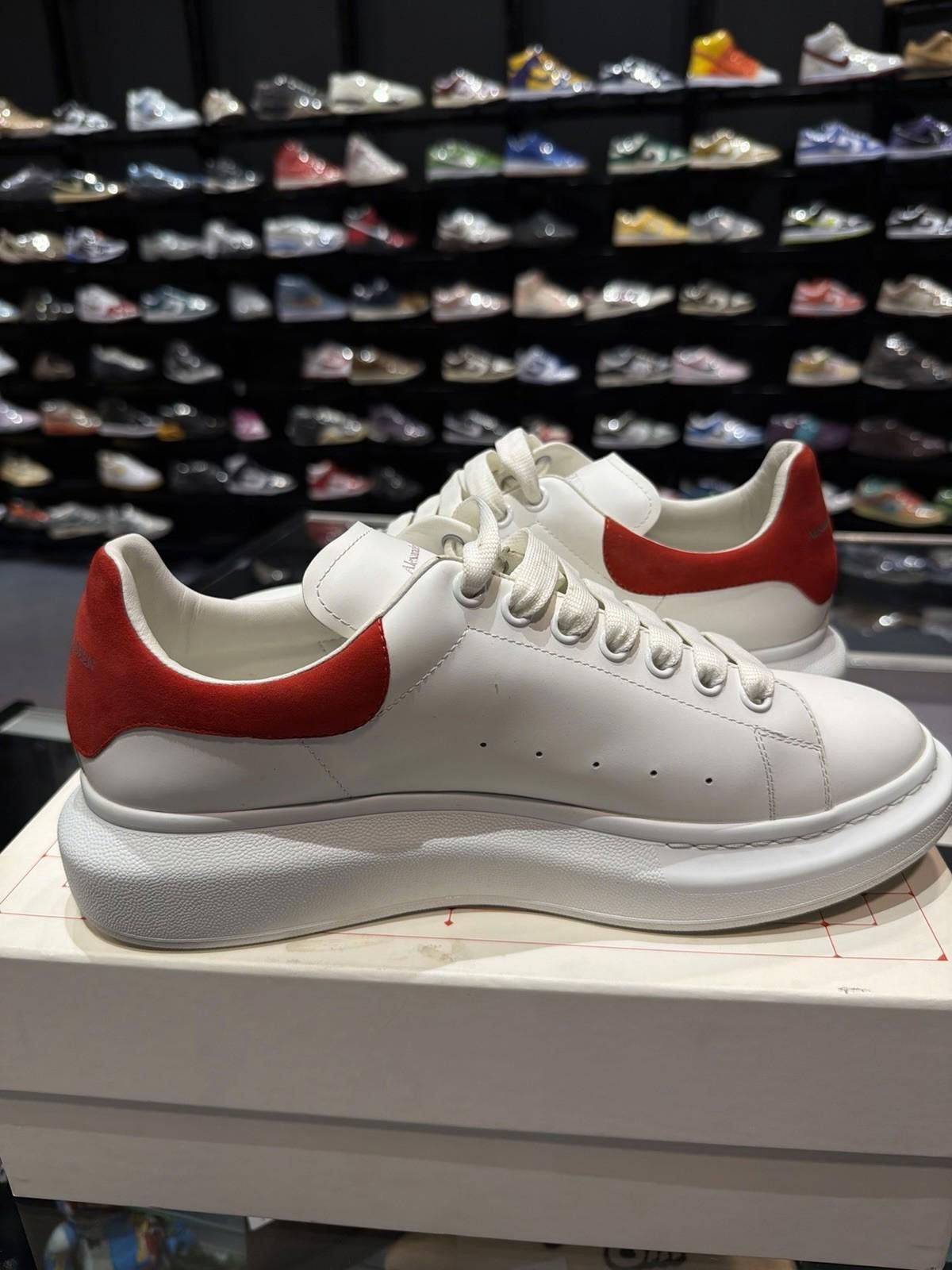 Alexander McQueen Size 45EU/12US- Alexander McQueen Red/White Oversized Size US 12 / EU 45 - 12 Thumbnail