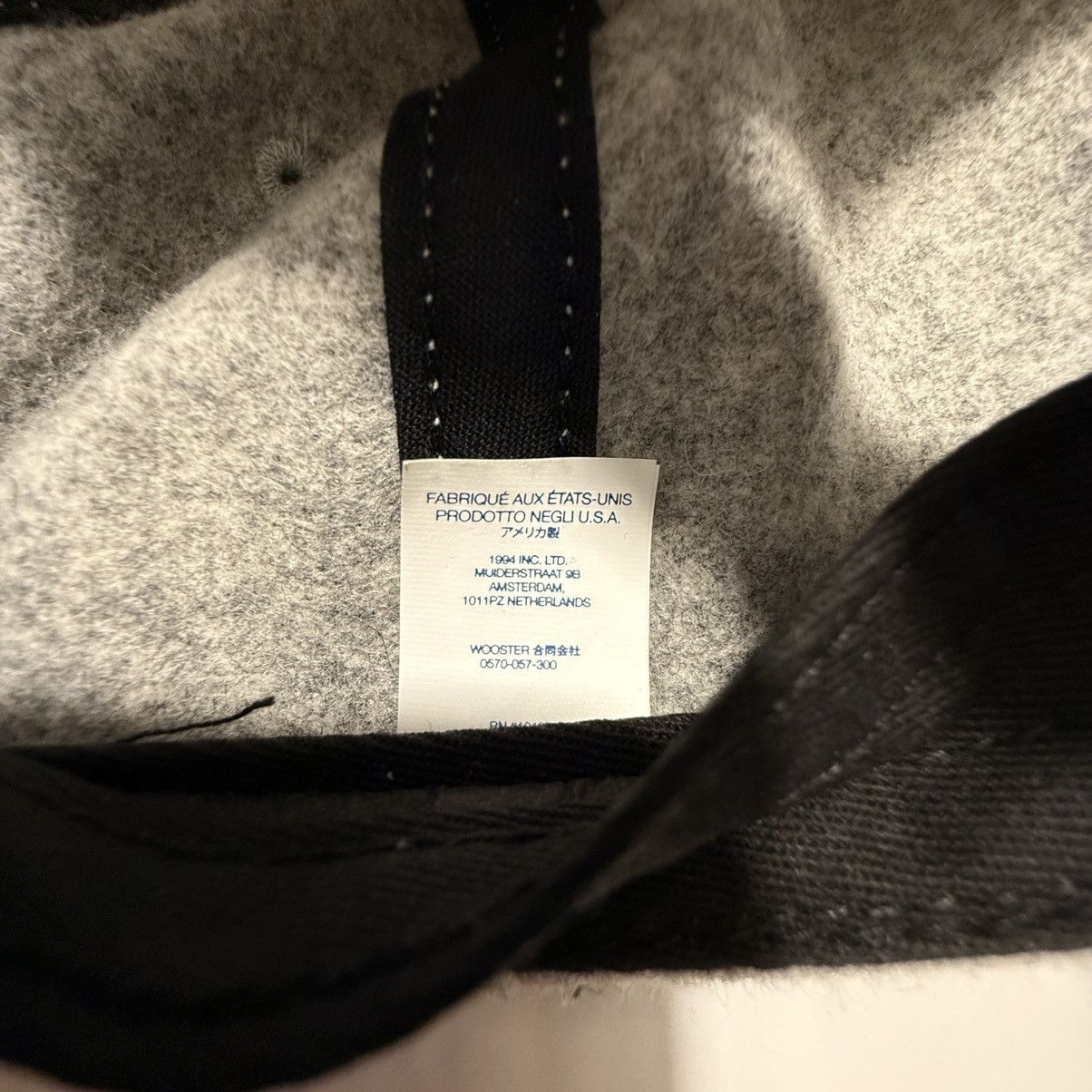 Supreme Supreme waxed wool 6-panel cap Size ONE SIZE - 5 Thumbnail
