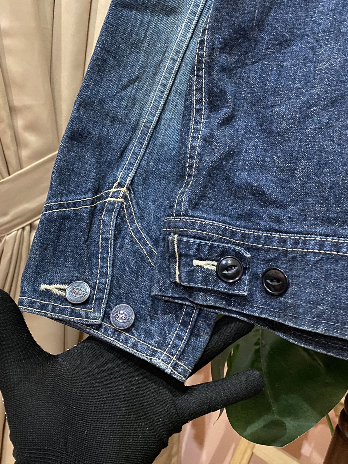 Dickies Dickies Genuine Workwear Denim Jacket - Fort Worth Vintage Size US L / EU 52-54 / 3 - 13 Thumbnail