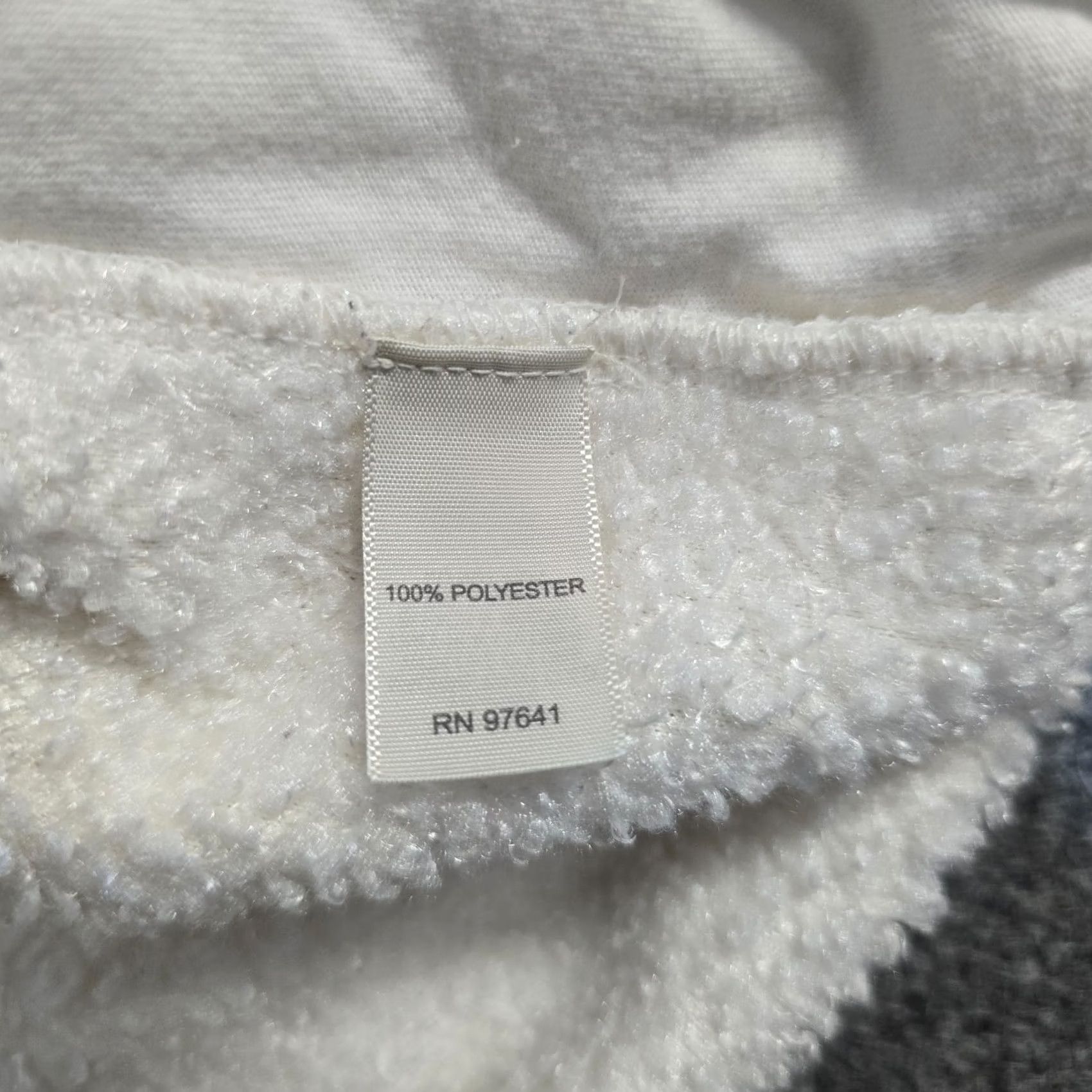 J. Jill J Jill Vest Womens Large White Fleece Boucle Zip Sleeveless Capsule Midweight Casual Winter Spring Fall Pockets Size L / US 10 / IT 46 - 7 Thumbnail