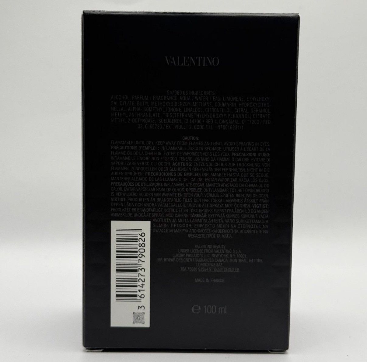 Valentino Valentino Uomo Born In Roma Intense Cologne Size ONE SIZE - 5 Thumbnail