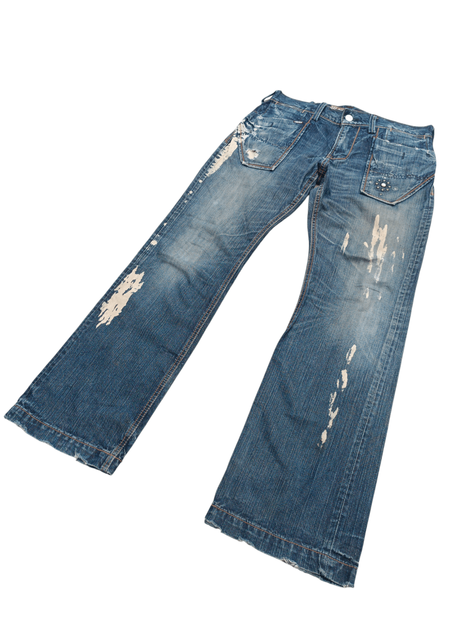 Hysteric Glamour × Japanese Brand RARE 🔥 Japan 🇯🇵 Liberto Distressed Design Size US 34 / EU 50 - 1 Thumbnail
