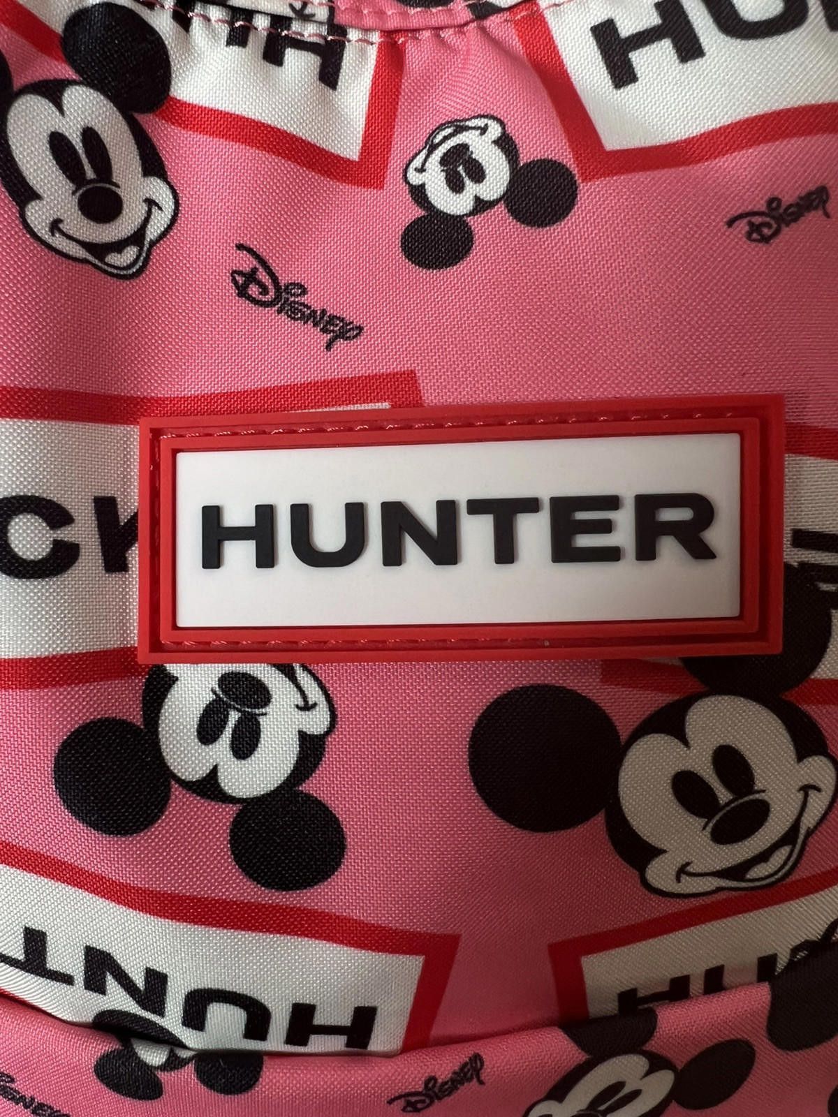 Hunter Hunter x Disney Mickey Mouse small PINK backpack Rare. Size ONE SIZE - 3 Thumbnail