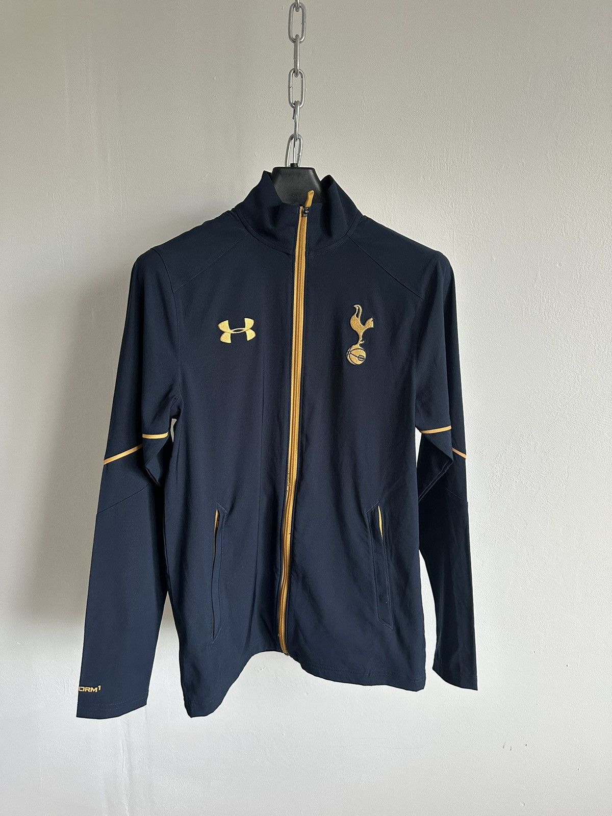 Under Armour VINTAGE 2016-17 Tottenham Under Armour Track Jacket Size US S / EU 44-46 / 1 - 2 Thumbnail