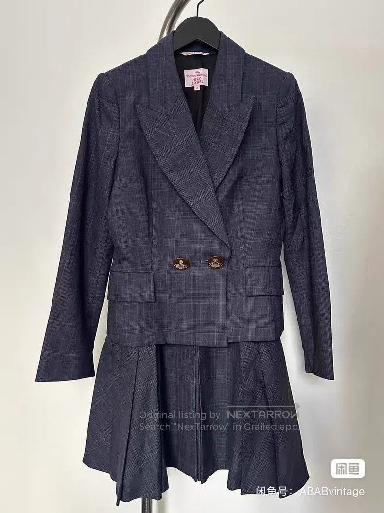 Vivienne Westwood Vivienne Westwood Classic Tartan Wool Plaid Collar Jacket Size M / US 6-8 / IT 42-44 - 1 Thumbnail
