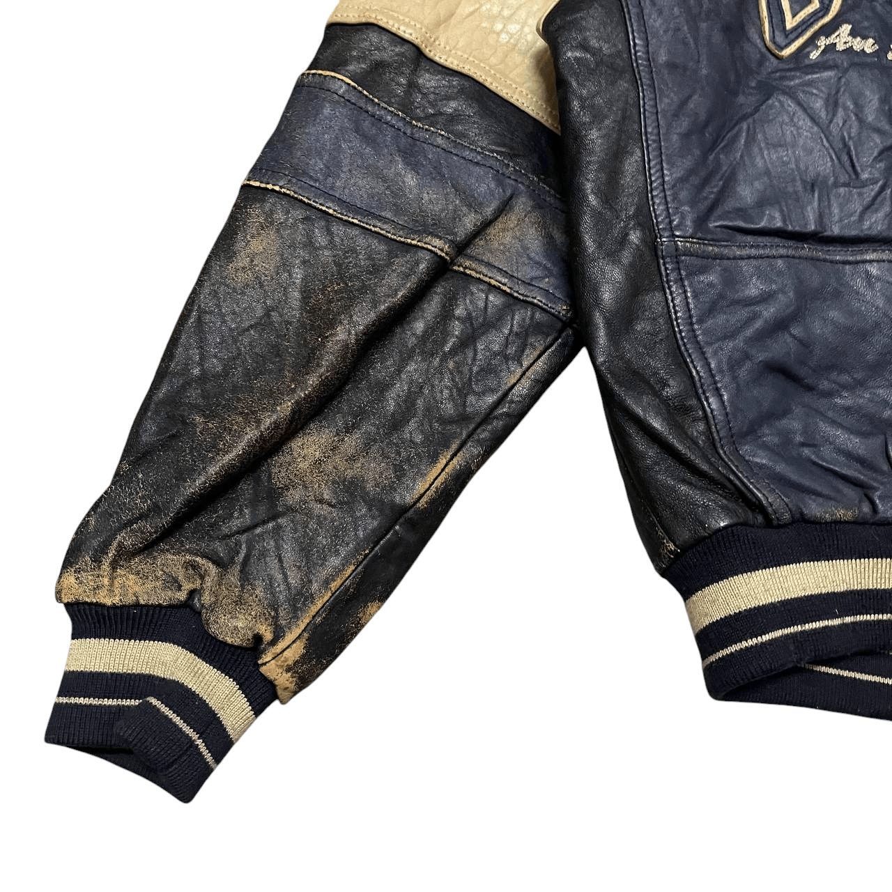 Guess Vintage Guess Leather Varsity Jacket Size US S / EU 44-46 / 1 - 3 Thumbnail
