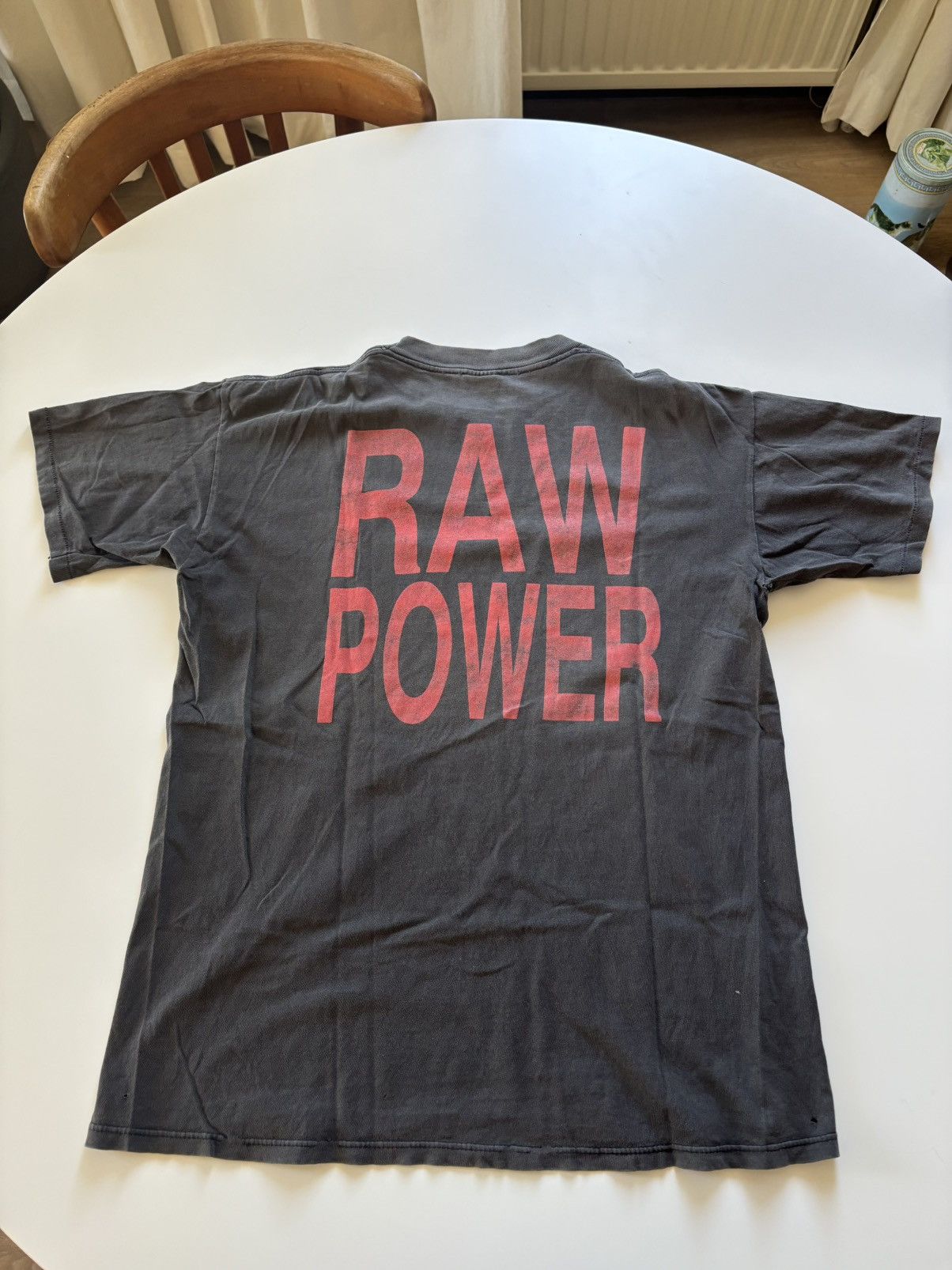 Vintage Iggy pop raw power t-shirt vintage 90s Size US L / EU 52-54 / 3 - 7 Thumbnail